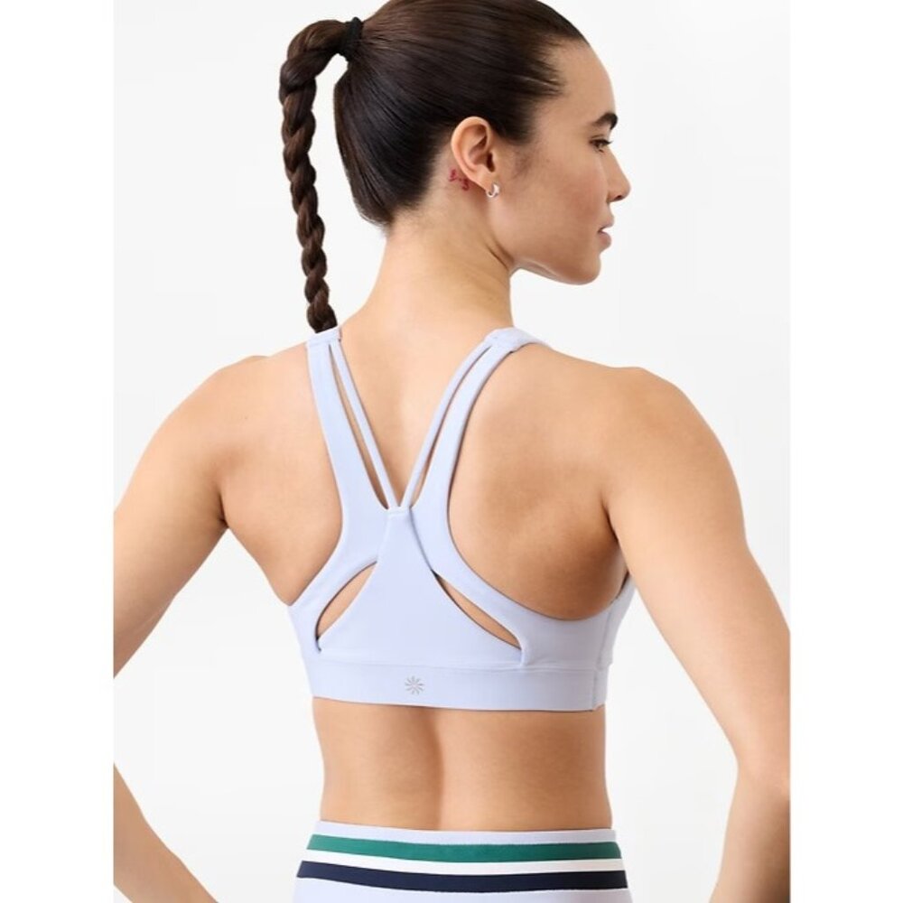 Athleta Light Blue Sports Bra